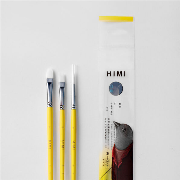 HIMI gouache penselen - Set van 3