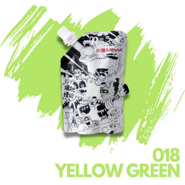 HIMI gouache refill 018 Yellow green
