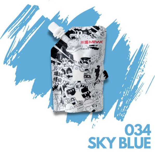 HIMI gouache refill 034 Sky blue
