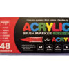 Acrylic brush art markers 48 - Afbeelding 2