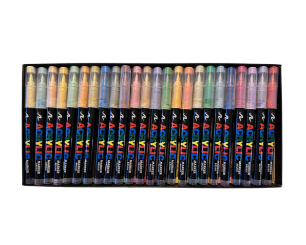 Acrylic brush art markers 48 - Afbeelding 3