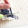 Rico Hooki Hooki Knotting Set Cushion Rose 40x40cm - Image 4